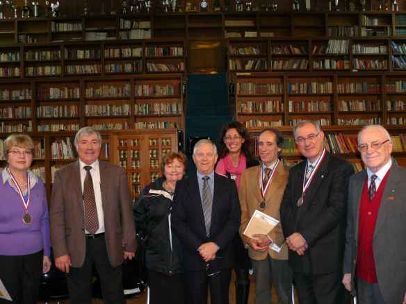 Nicole Lefort, Alain HecqNuet, Teresa e Jacques Probst, Denise Borzacchini, Bruno Vescarelli, Dominique Bidault e Nicola Socci