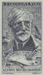 1960, Alfons Mucha,  pittore e scultore,1860-1939