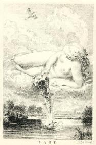 Labe, Lithographie, 182x121 mm, April 1948