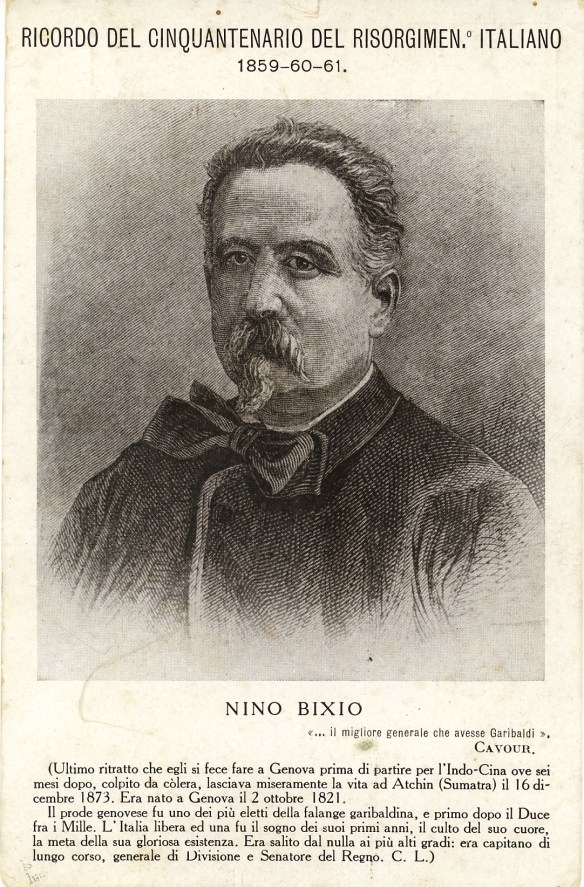 cartolina Nino Bixio