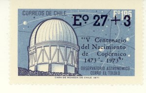 Cile 1971, per il V°centenario della nascita di Copernico.