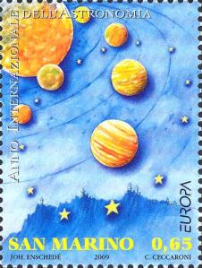 San Marino, 2009, 0,65 € - Pianeti