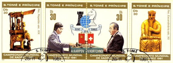 Sao Tomè e principe, serie di francobolli dedicati al Mondiale 1981