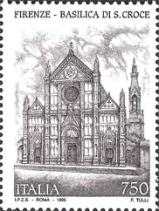 Basilica di santa Croce, a Firenze - 3 maggio 1995