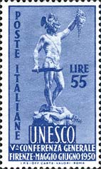 Il Perseo di Cellini22, maggio 1950