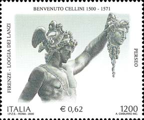 il Perseo, opera di Benvenuto Cellini - 3 novembre 2000