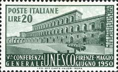 Palazzo Pitti a Firenze - 22 maggio 1950