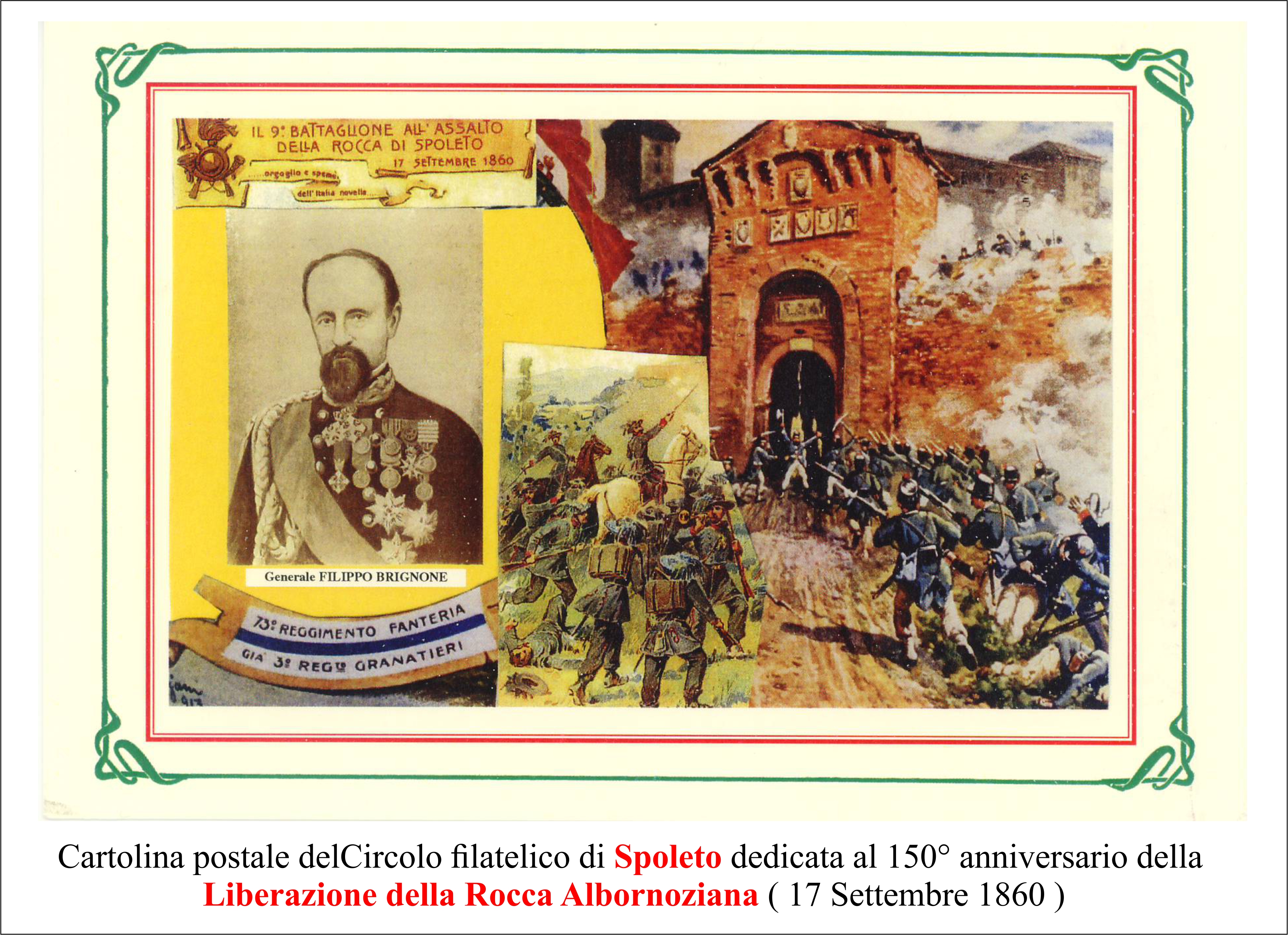 Liberazione rocca albornoziana a spoleto